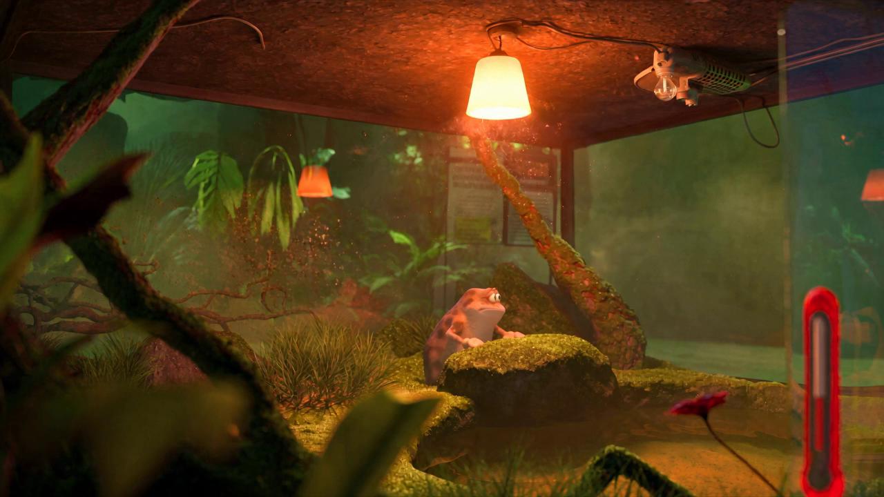 Video Editing: Change the scene in @video1 to a breeding incubator feat…