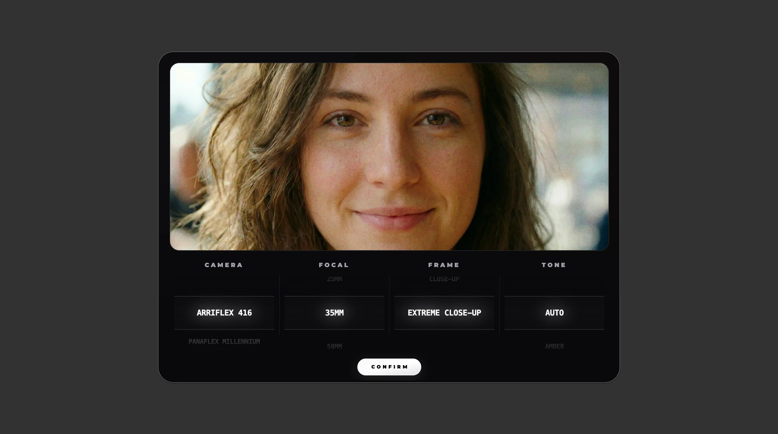 Vibe Movie AI Movie Maker 的镜头预设与色调控制
