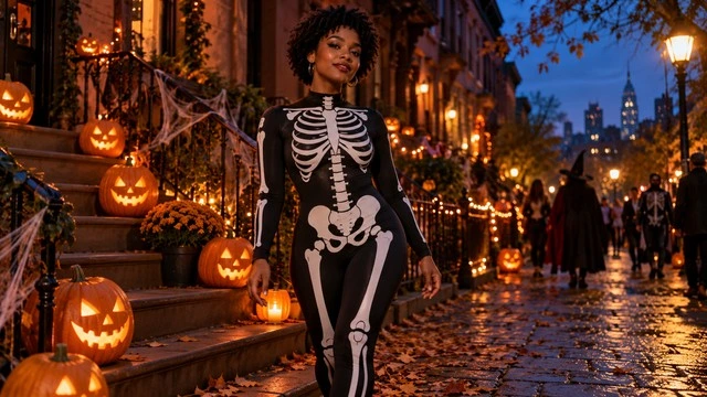 A Turn That Connects Both Outfits