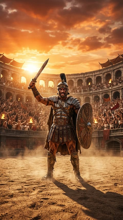 Gladiator in the Arena