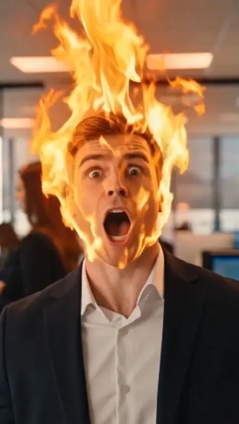 Fiery Fantasy Office Snack Adventure (Copy) video template preview