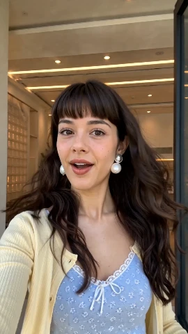 TikTok UGC: Chic Coffee Shop Secret video template preview