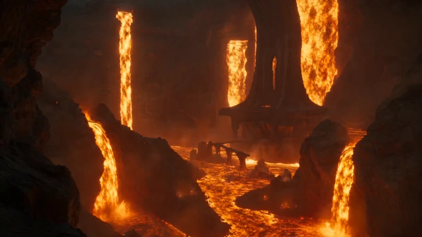 Inferno Quest: Battle in the Molten Cavern video template preview