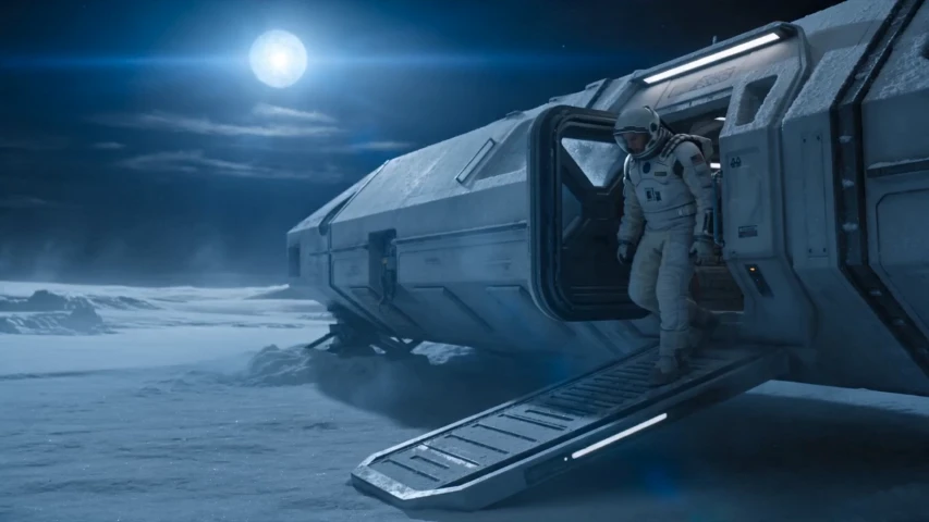 Glacial Metamorphosis: Alien Evolution video template preview