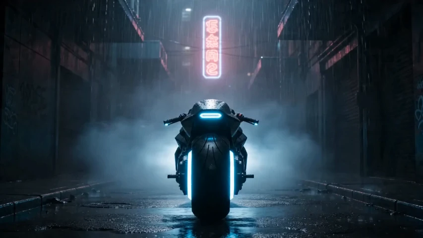 Neo-Tokyo Shift: Cyberpunk Cycle Transformation video template preview