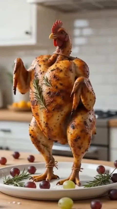 Dancing Raw Chicken Meme Animation video template preview
